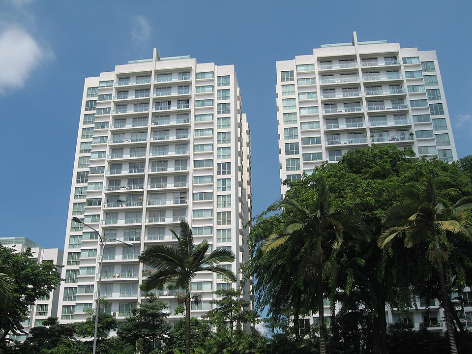 Grange Residences development exterior, photographed in 2006