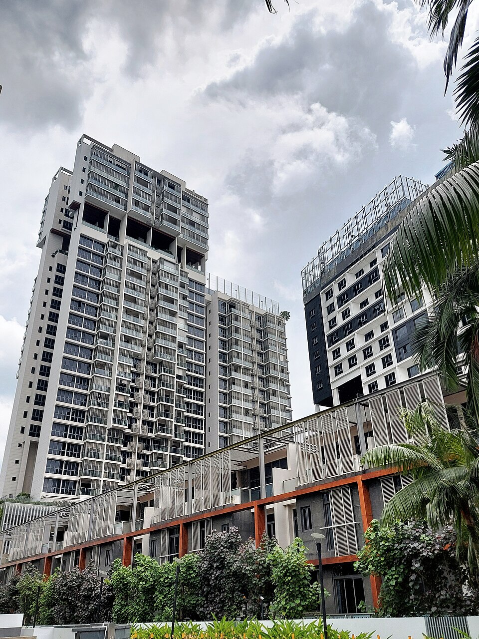 Seahill development exterior, photographed in 2024