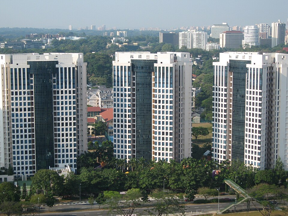 Tanglin View development exterior, photographed in 2006